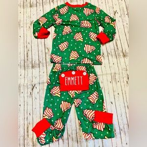 Monogrammed “Emmett” Pjs - NWT
